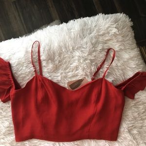 Brand New! Red Halter